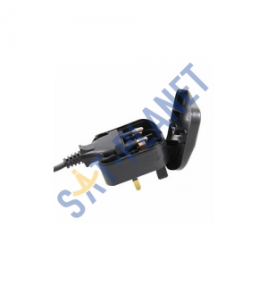  2 Pin to 3 Pin Plug Adapter (EU to IRL/UK) image 