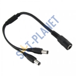 2 way DC Power Splitter Cable for CCTV