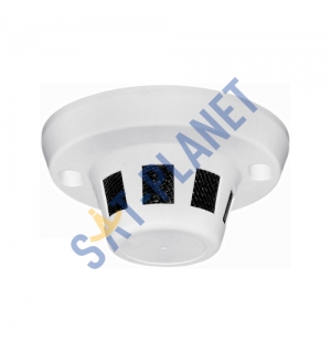 Indoor Smoke Detector Camera (600TVL, 3.6mm Fixed Lens) - White image 