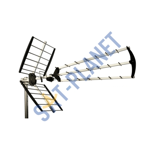 Antiference High Gain UHF Wideband Aerial - Digital TV / Saorview HD ...