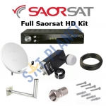 Full Saorsat Dish Kit Including HD Receiver
