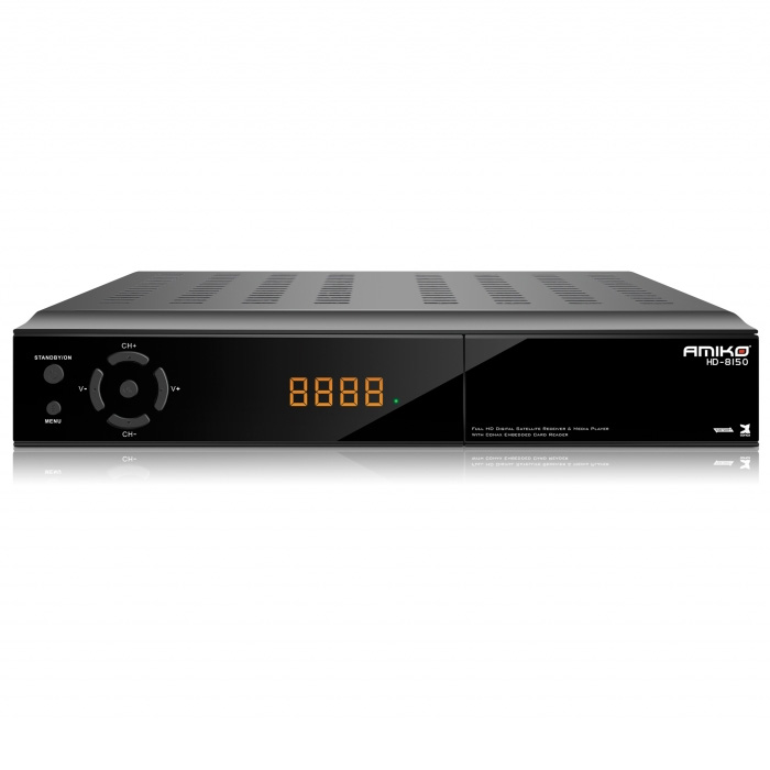 Amiko HD-8150 DVB-S2 Full HD Satellite Receiver. LAN, USB PVR, WIFI ...